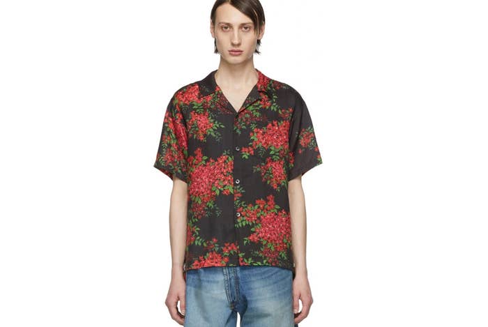 John Elliott Bougainvillea Shirt