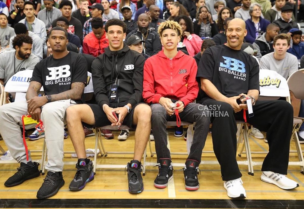 Lonzo Lavar Ball Air Jordans Adidas