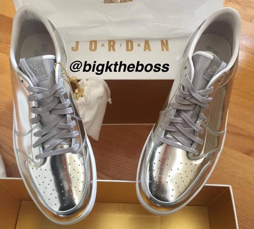 Jordan Brand Celebrates Its Beginnings with Metallic Jordan 1 Low