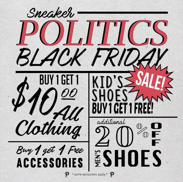 Sneaker Politics