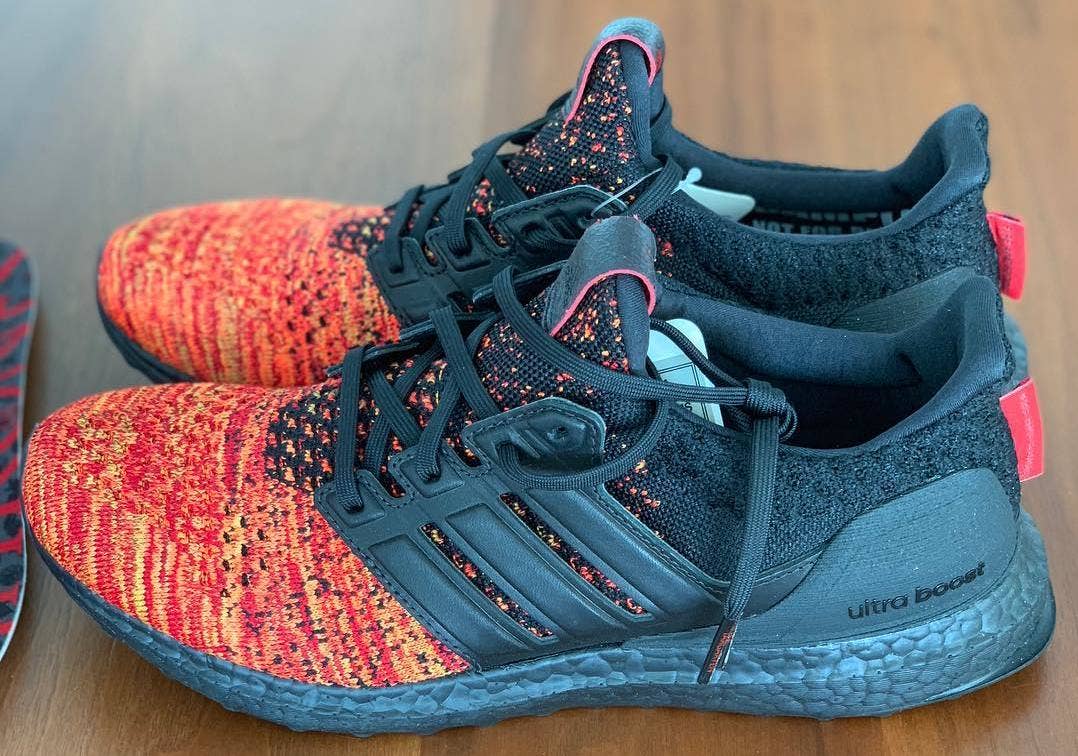 Another Look at the 'Targaryen' of Thrones x Adidas Ultra Boosts Complex