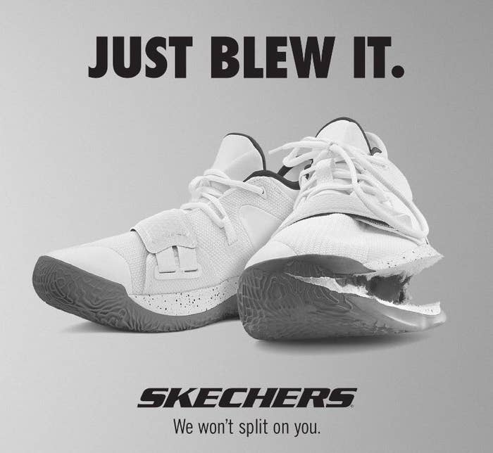 Skechers Nike Just Blew It