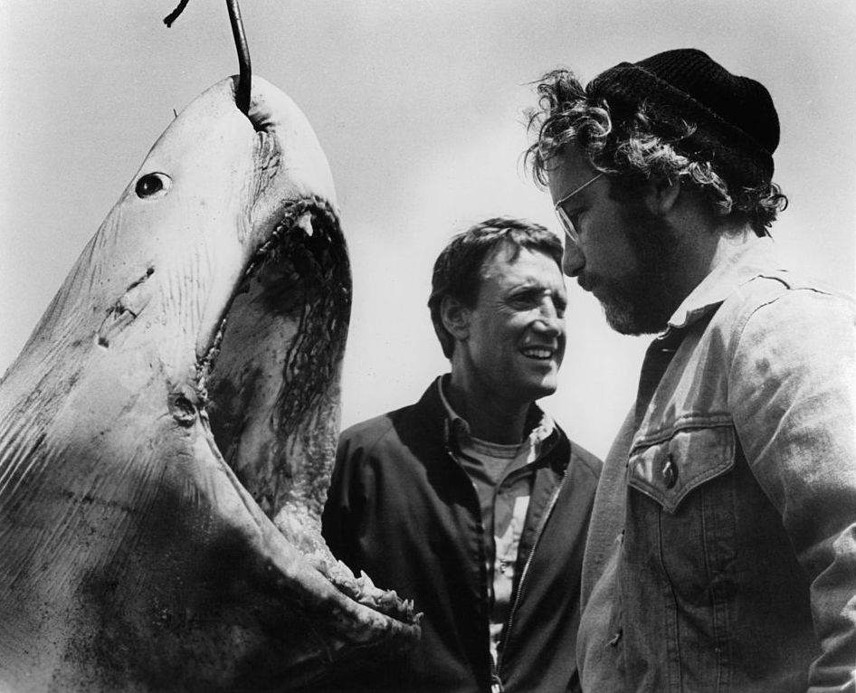 Richard Dreyfuss and Roy Scheider in Jaws