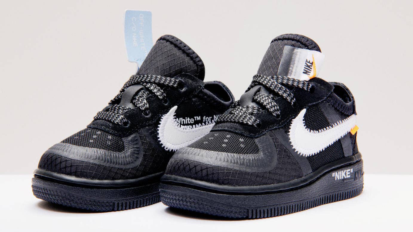 Off-White c/o Virgil Abloh Nike Air Force 1 Low in Black
