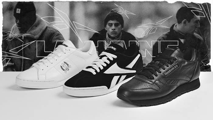 La Haine x Reebok sneakers created for the movie&#x27;s 25th anniversary