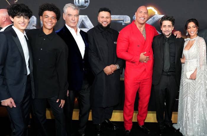 Black Adam Cast and Crew Interviews