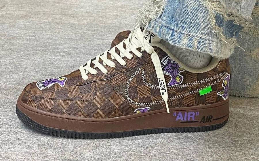 Louis Vuitton x Nike Air Force 1 Low in 7 colors LJR BATCH : r/smlsneakers