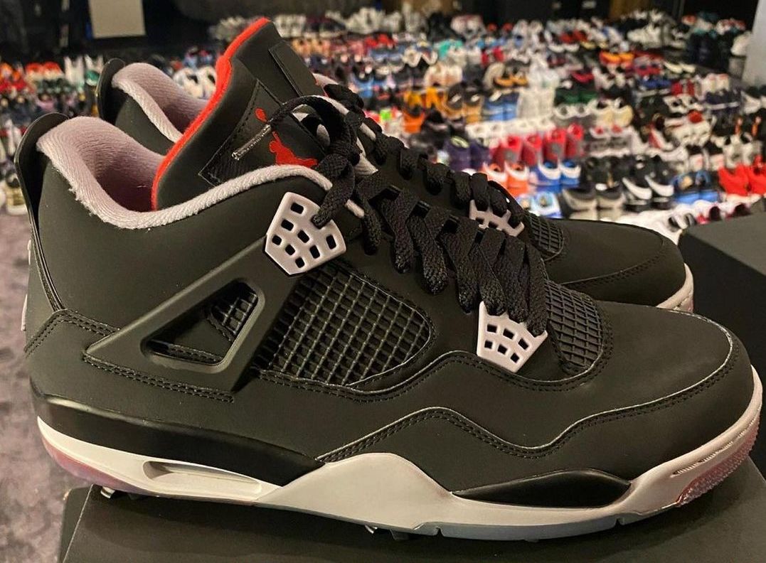 Bred hot sale toe 4s