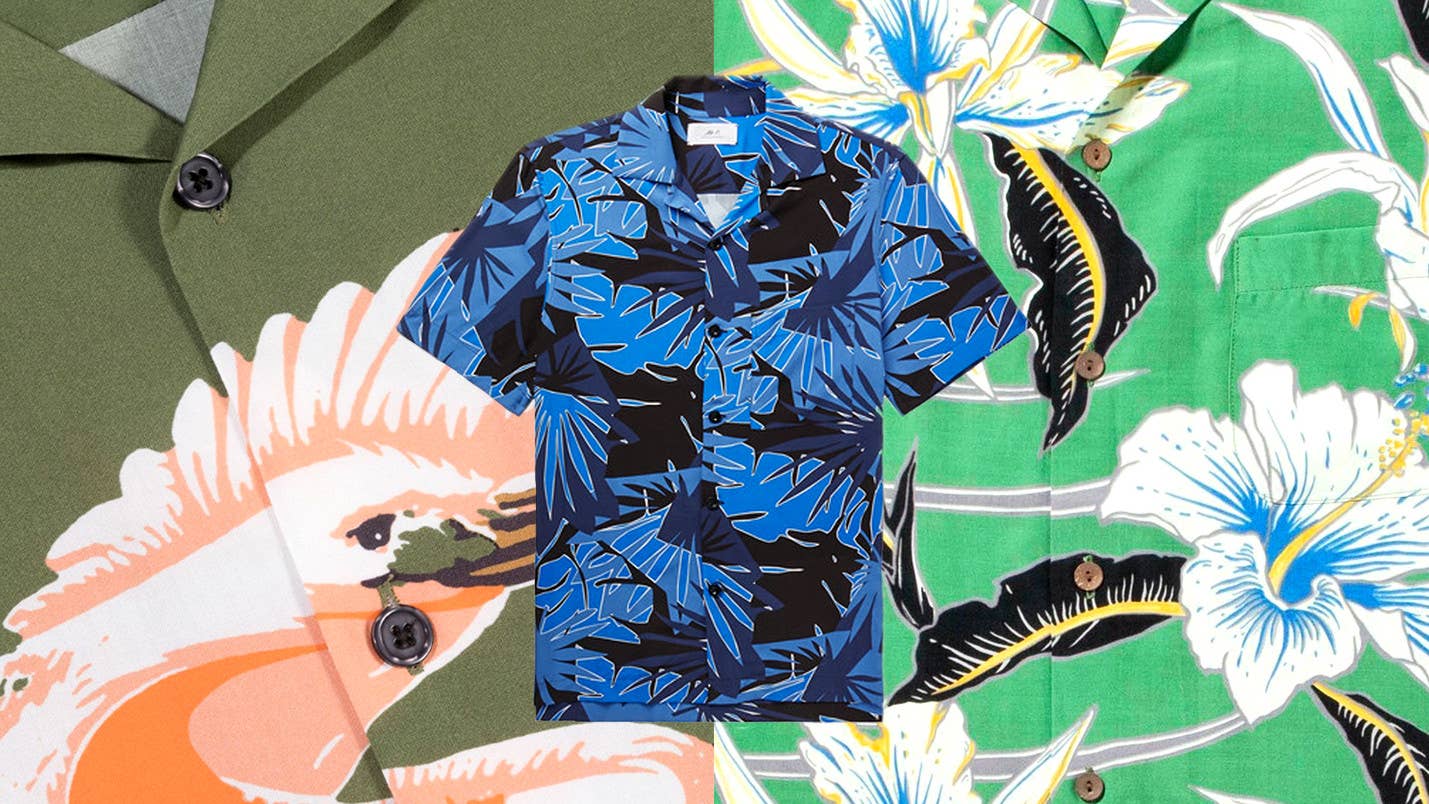 Topman Classic Fit Hawaiian Shirt, Nordstrom