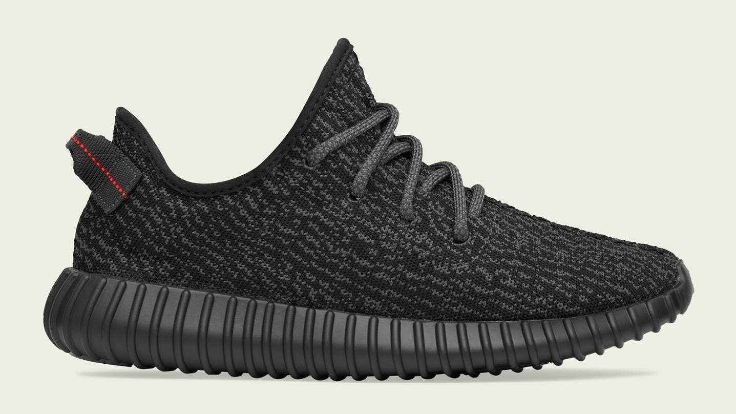 Adidas Yeezy Boost 350 'Pirate Black' 2023 Lateral