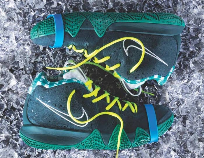 Nike Kyrie 4 &#x27;Green Lobster&#x27;