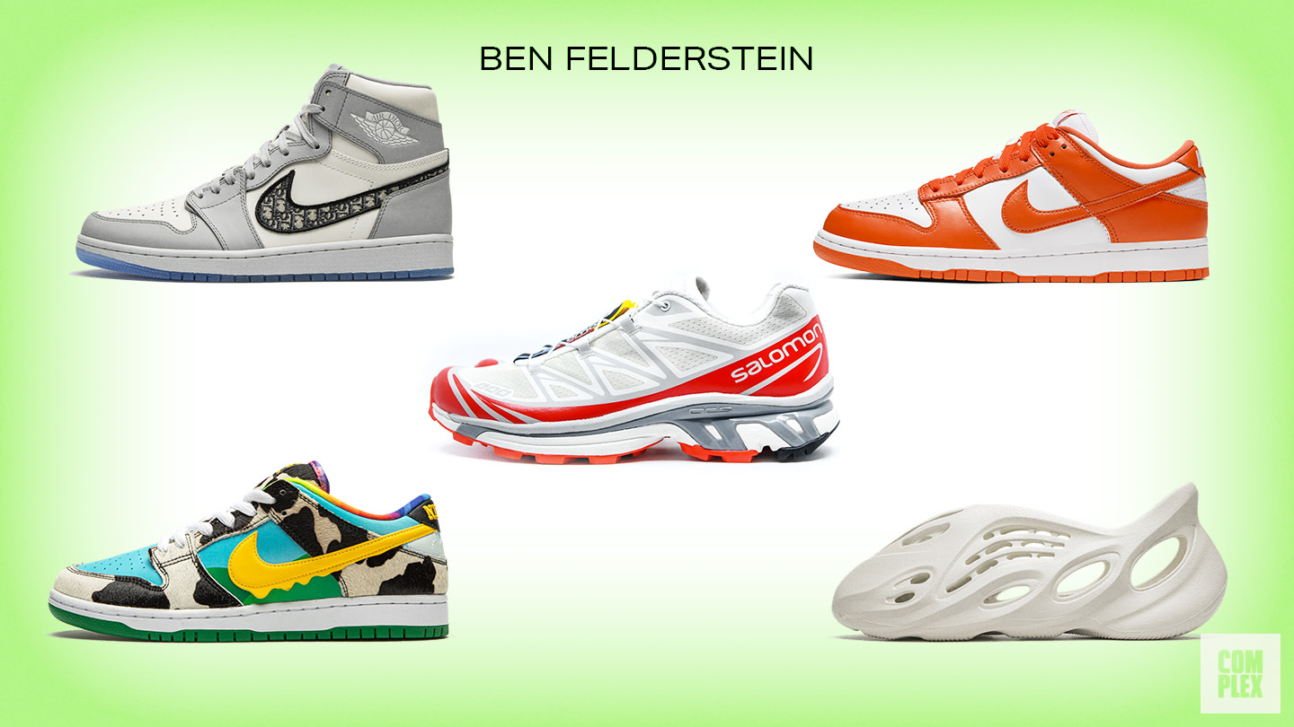 Ben Felderstein Favorite Sneakers 2020