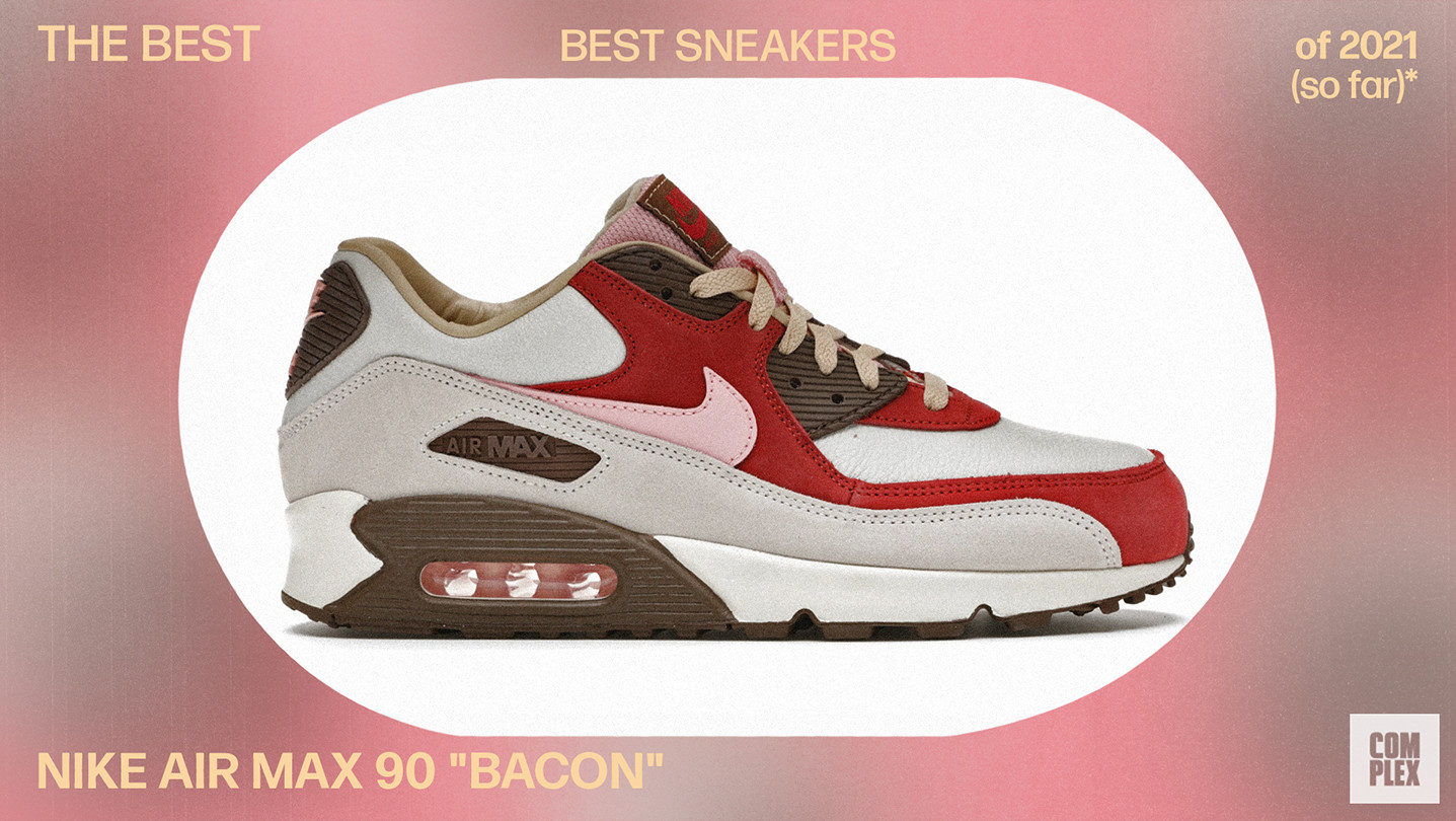 Nike Air Max 90 &#x27;Bacon&#x27; Best Sneakers of 2021 (So Far)