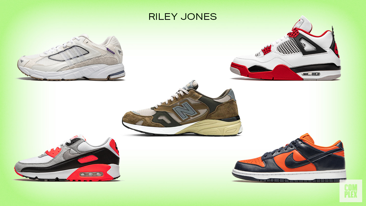 Riley Jones Favorite Sneakers 2020