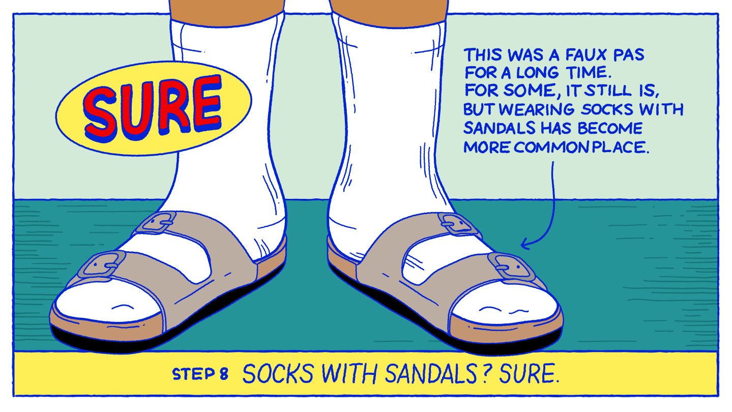 How to Wear Socks 4