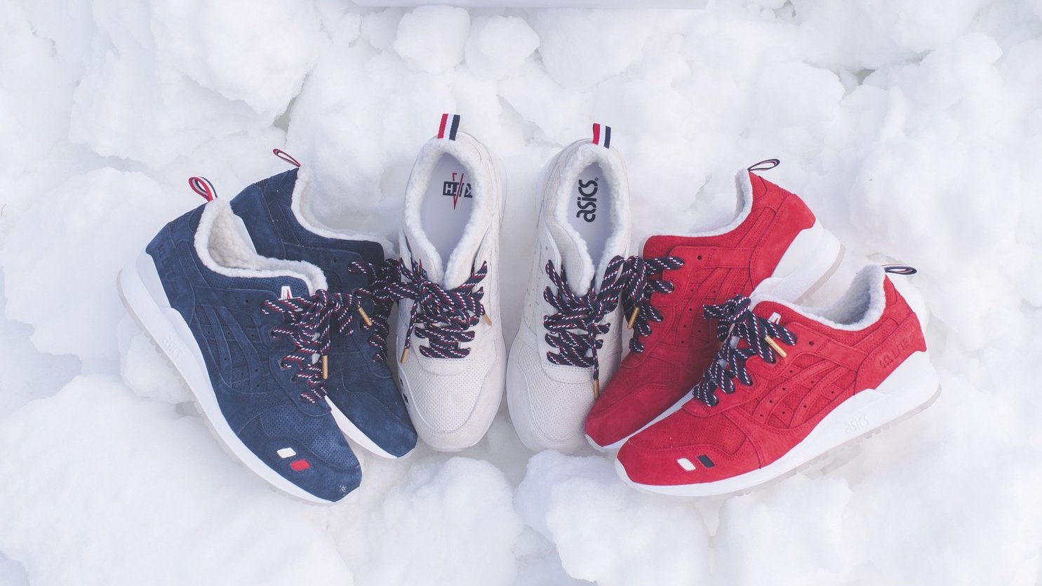Moncler and Kith Collaborate Asics Gel Lyte |