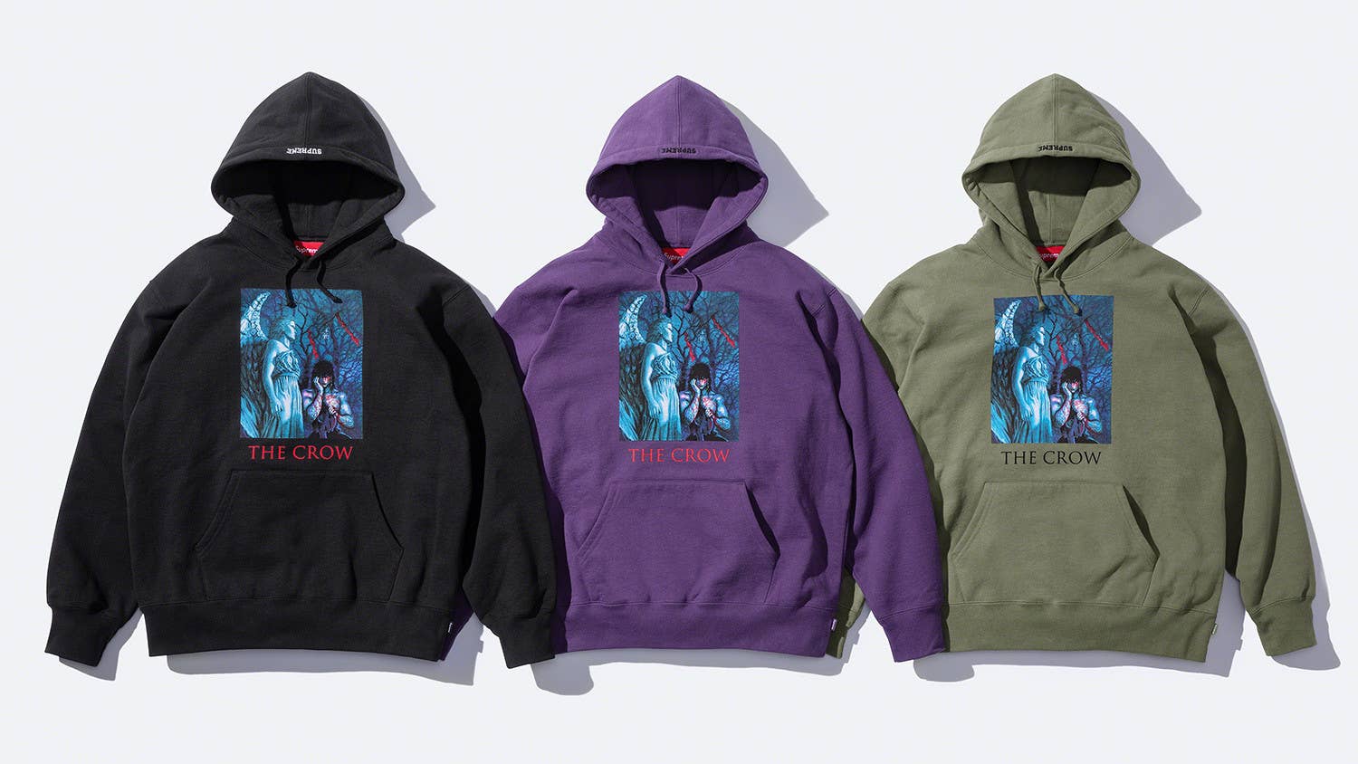 Supreme x 'The Crow' Hoodie