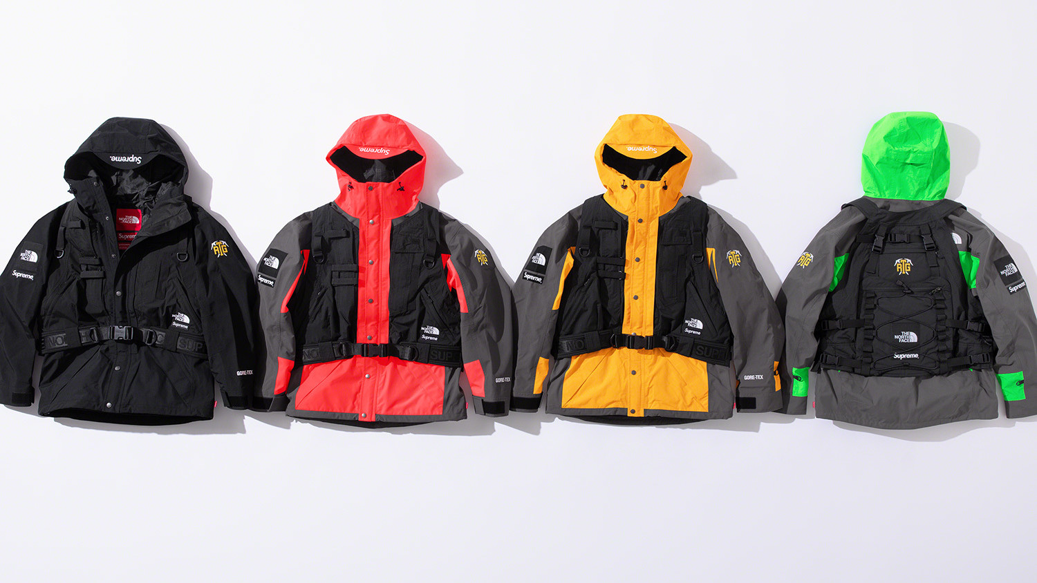 Supreme x north hot sale face x gore tex