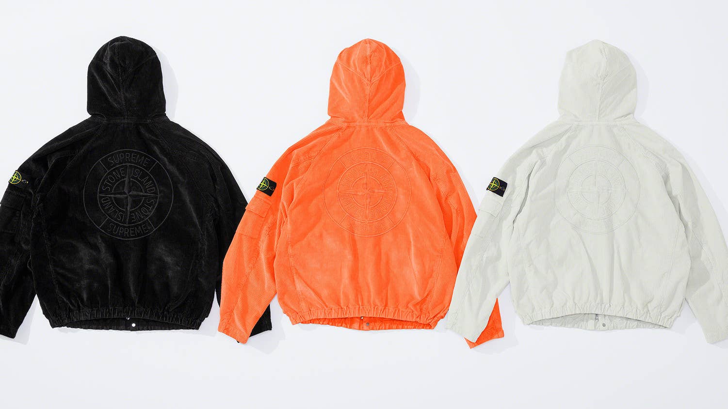 Collegiate Patchwork Leather Hooded Sweatshirt - fall winter 2023 - Supreme