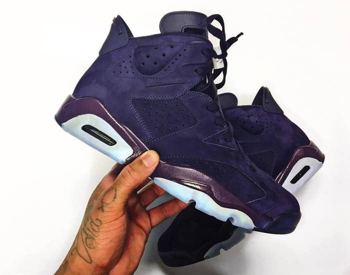 Air Jordan 6 &#x27;Purple&#x27;