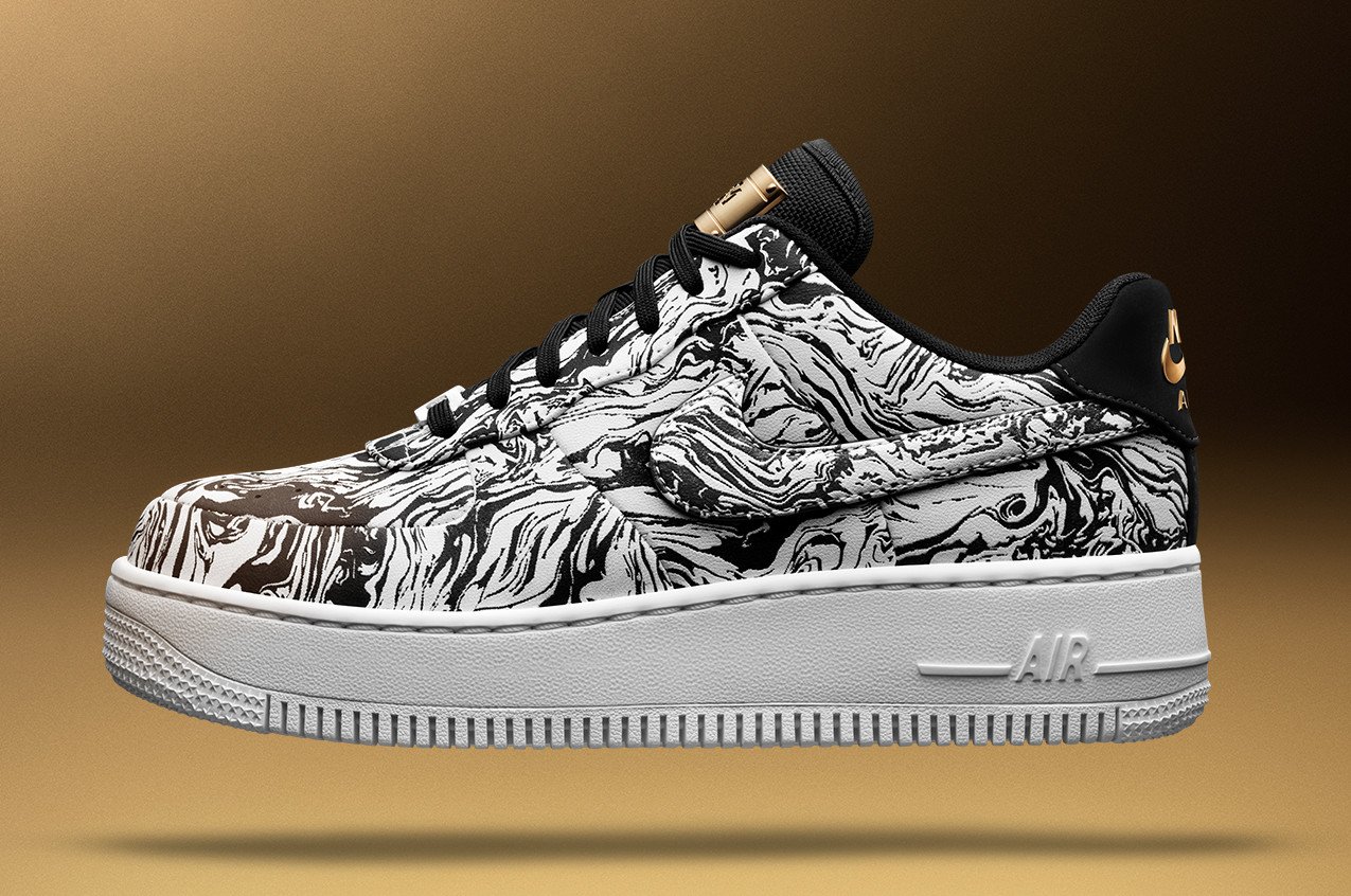 Nike WMNS Air Force 1 Upstep Low &quot;BHM&quot;