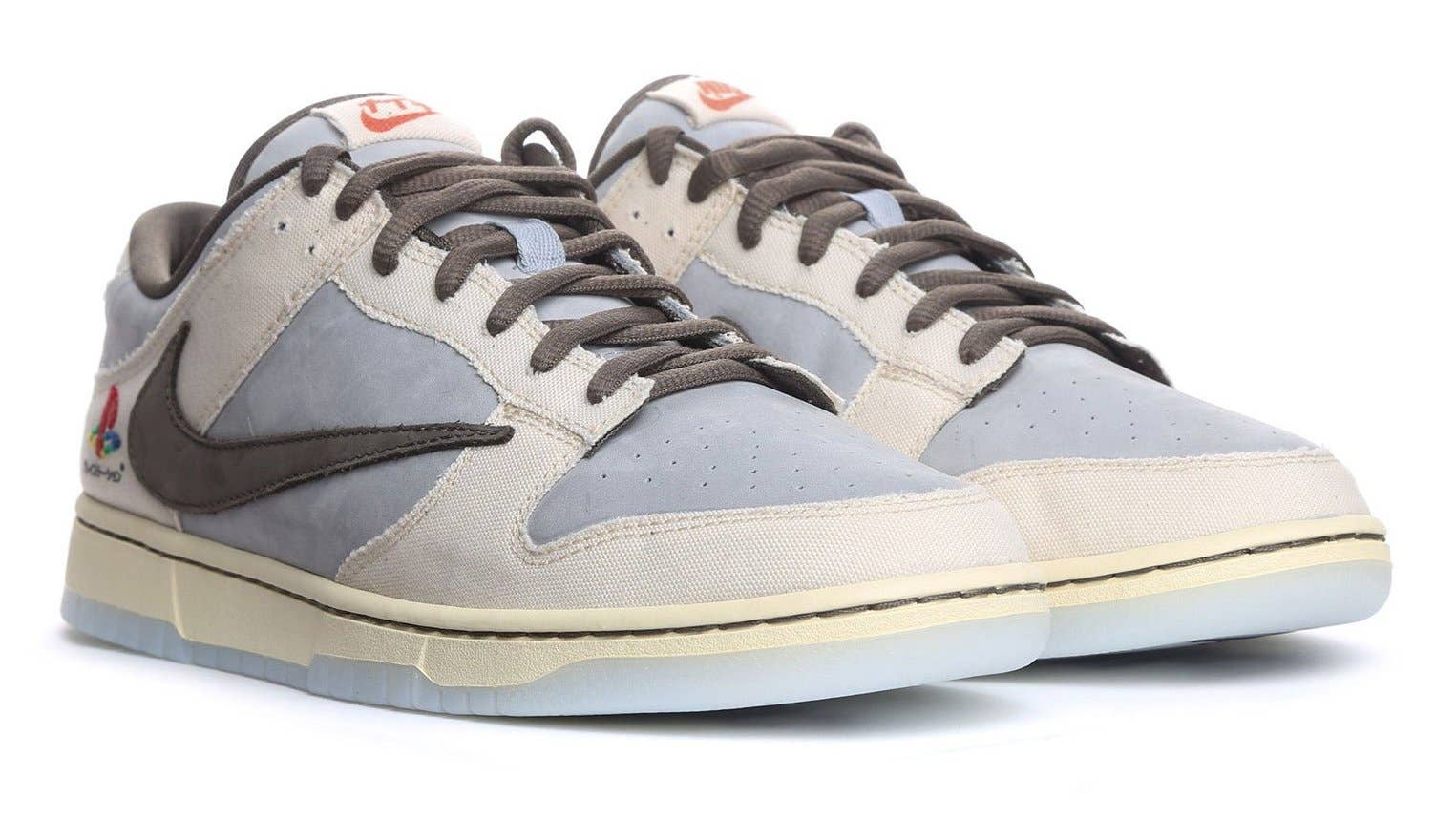 Much Travis Scott's PlayStation Nike Dunks Reselling For? Aren't Complex