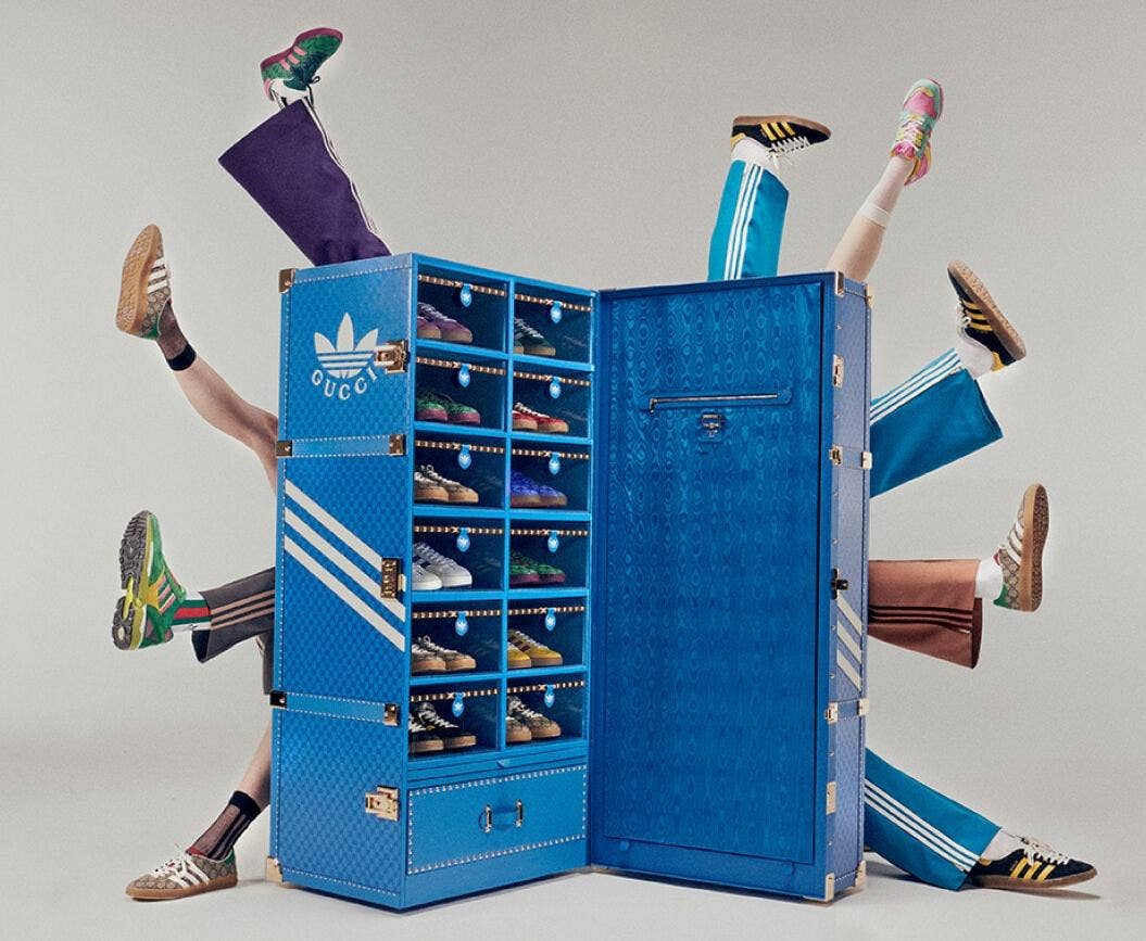 Gucci's New Adidas Collection Includes a $120K Shoe Trunk | Complex