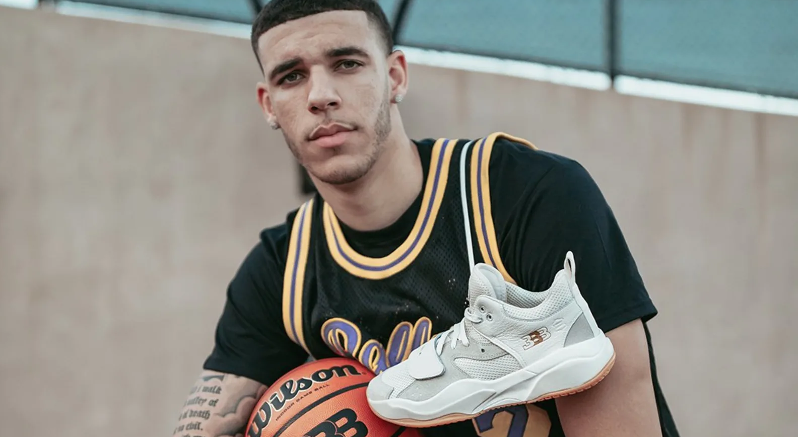 Lonzo Ball with the ZO2.19