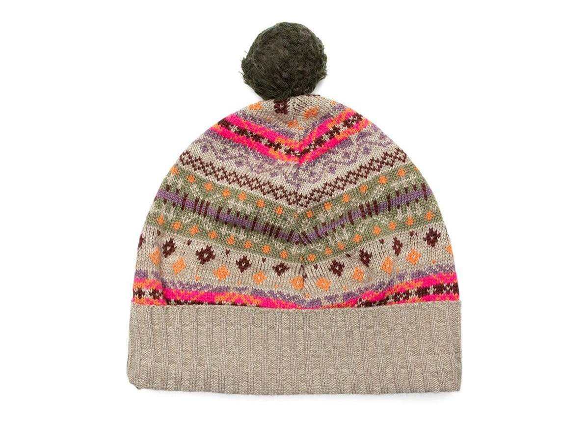 Kapital 7G Wool Fair Isle Bivouac Ski Cap