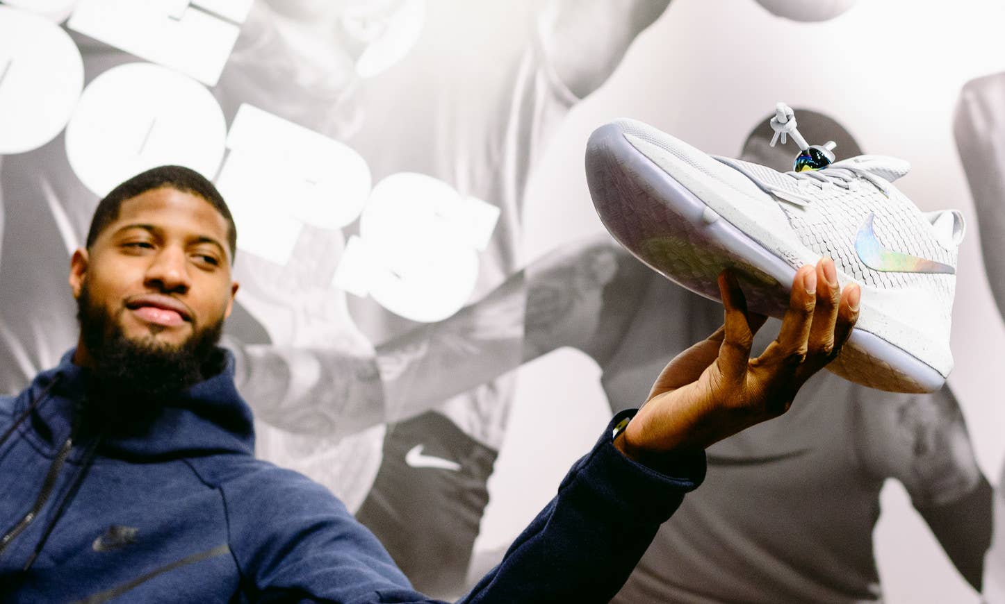 Watch Paul George Speak About His First Nike Signature Shoe