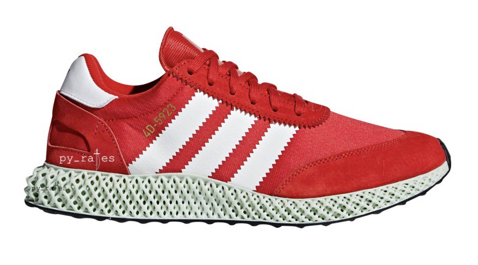 Adidas 4D 5923 'Red/White' (Lateral)