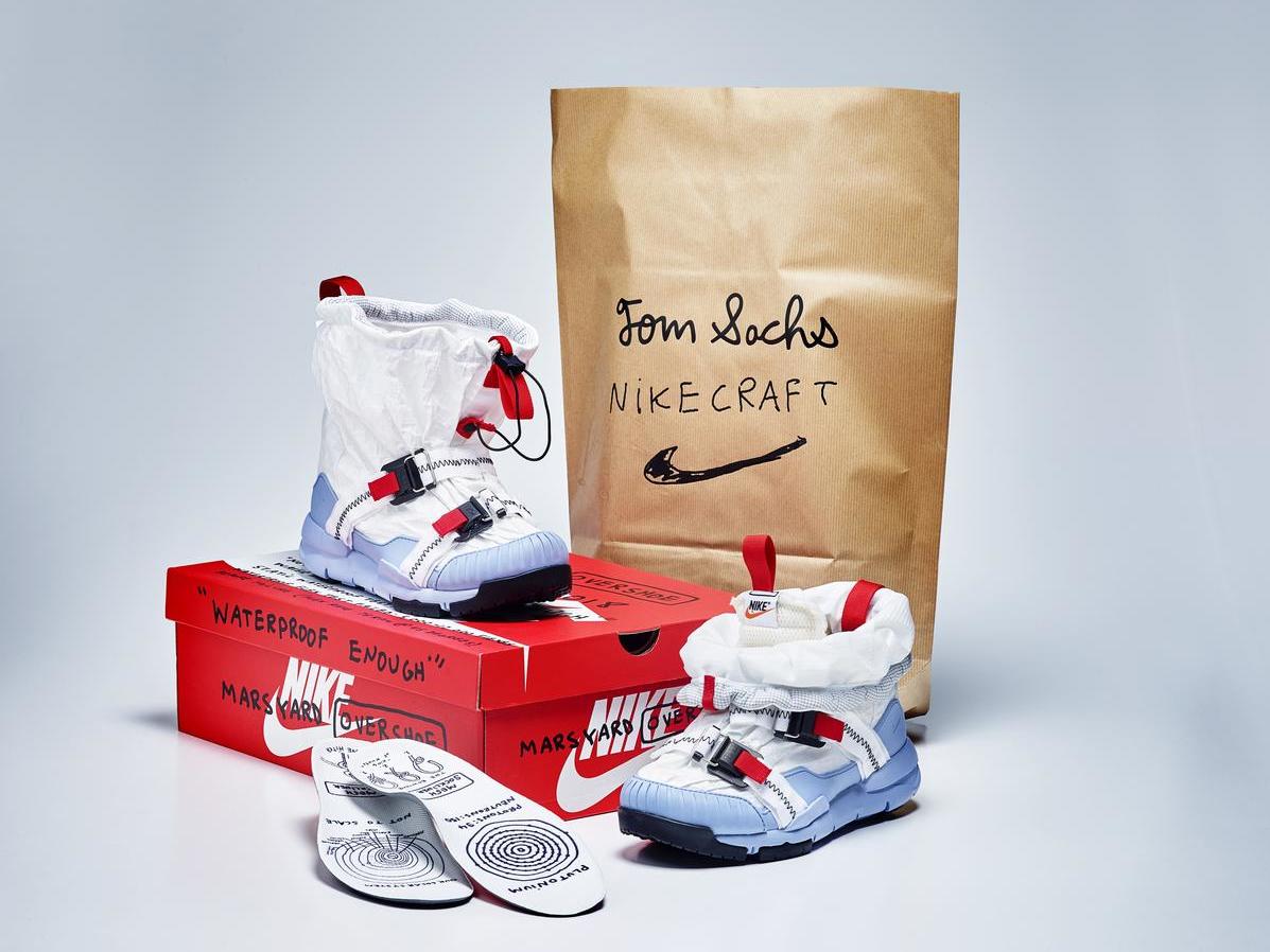 Tom Sachs x Nike Mars Yard Overshoe Packaging