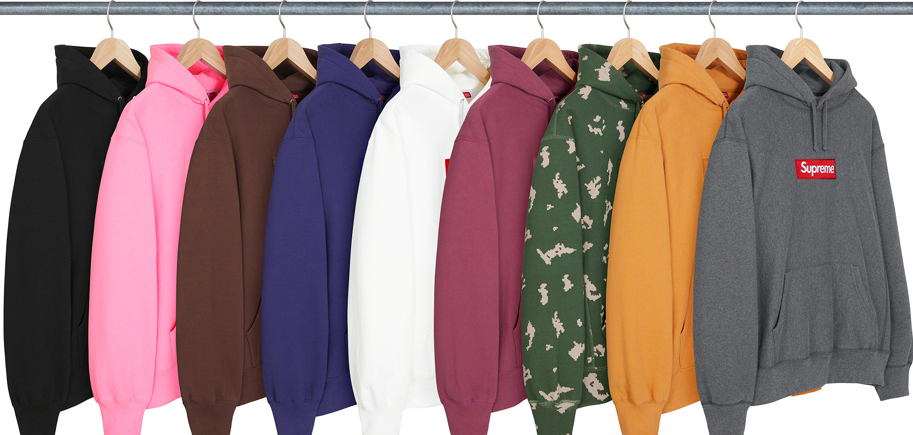 Supreme Box Logo Hoodie FW21