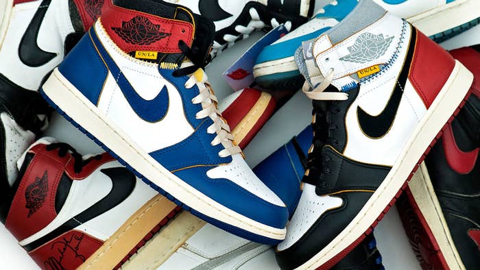 Union x Air Jordan 1 Comparison (Group)