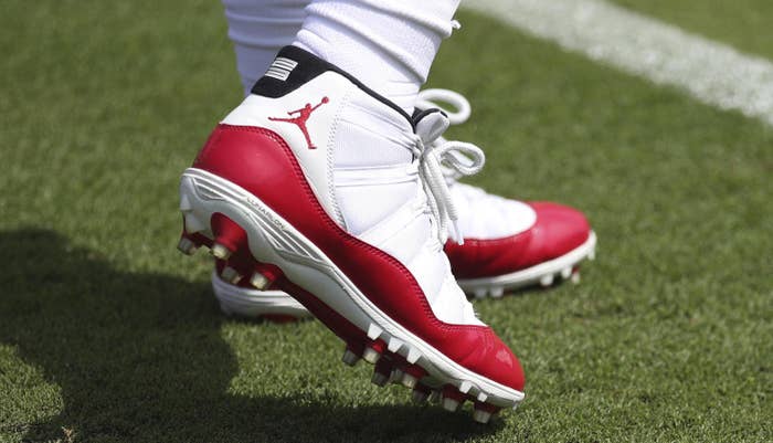 Air Jordan 11 Cleats Tyrann Mathieu PE