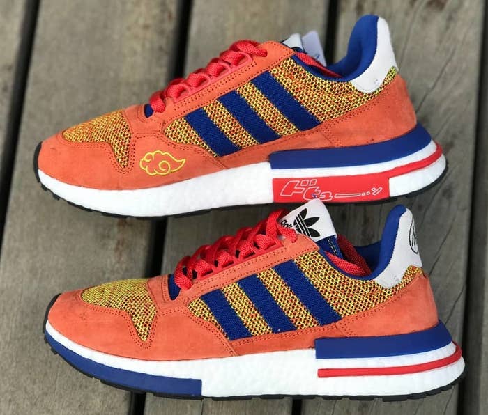 Dragon Ball Z x Adidas ZX 500 RM &#x27;Son Goku&#x27; (Pair)