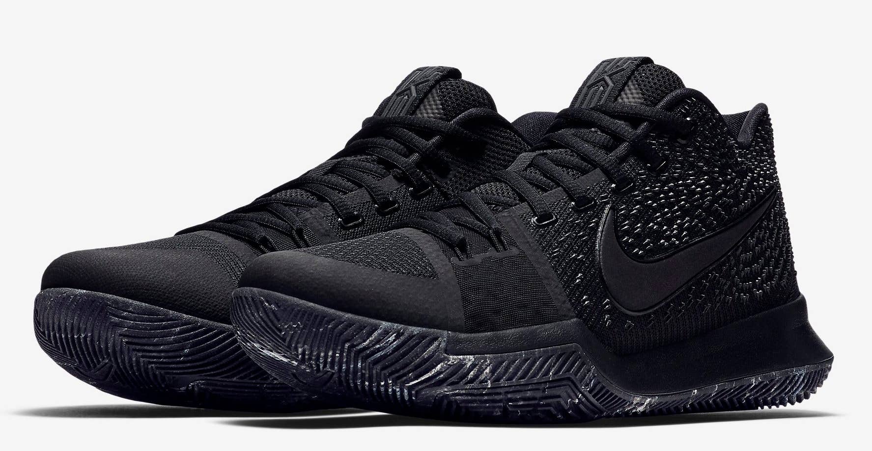 'Triple Black' Nike Kyrie 3s Releasing This Summer | Complex