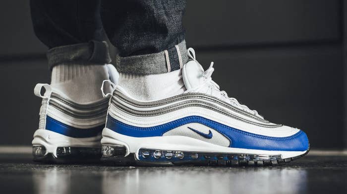 Nike Air Max 97 Game Royal Heritage Release Date On Foot Right