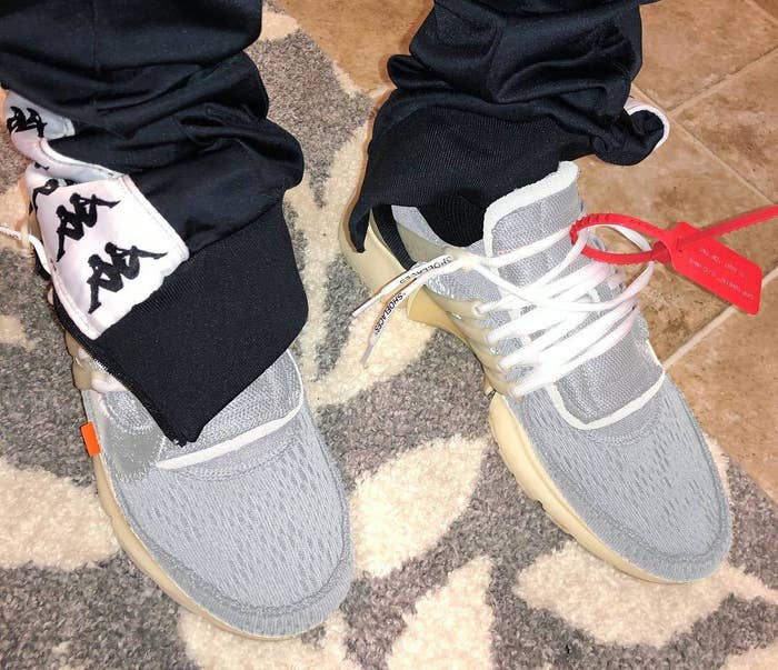 Off White x Nike Air Presto Silver Release Date