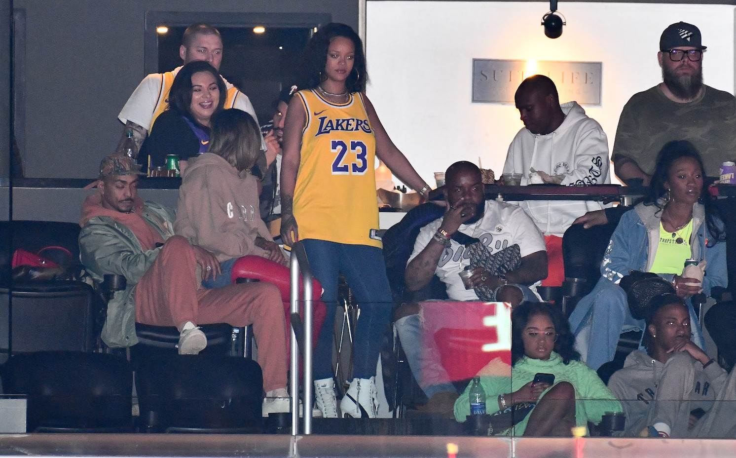 Celebs love the Lakers and Wear Wish too