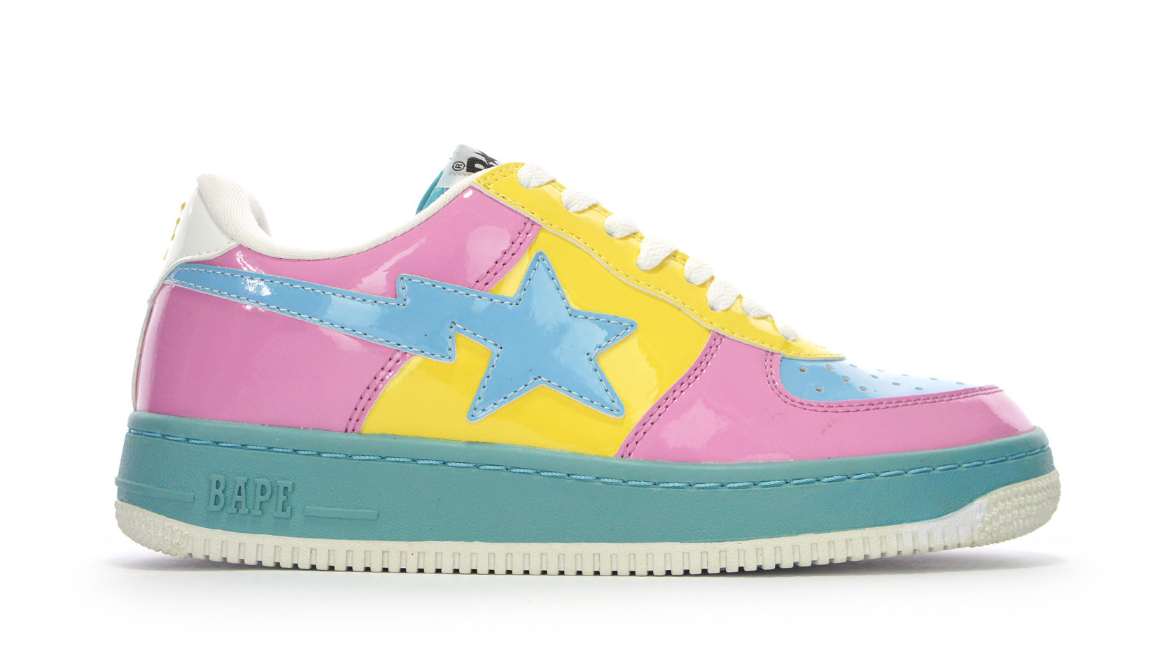 Bape Patent Leather Bapesta