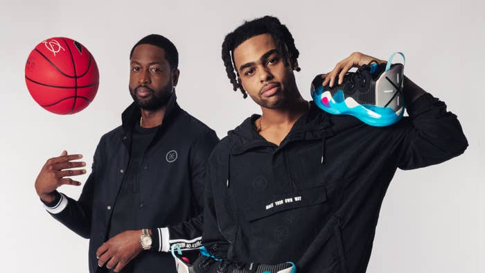 dangelo russell li ning way of wade endorsement deal