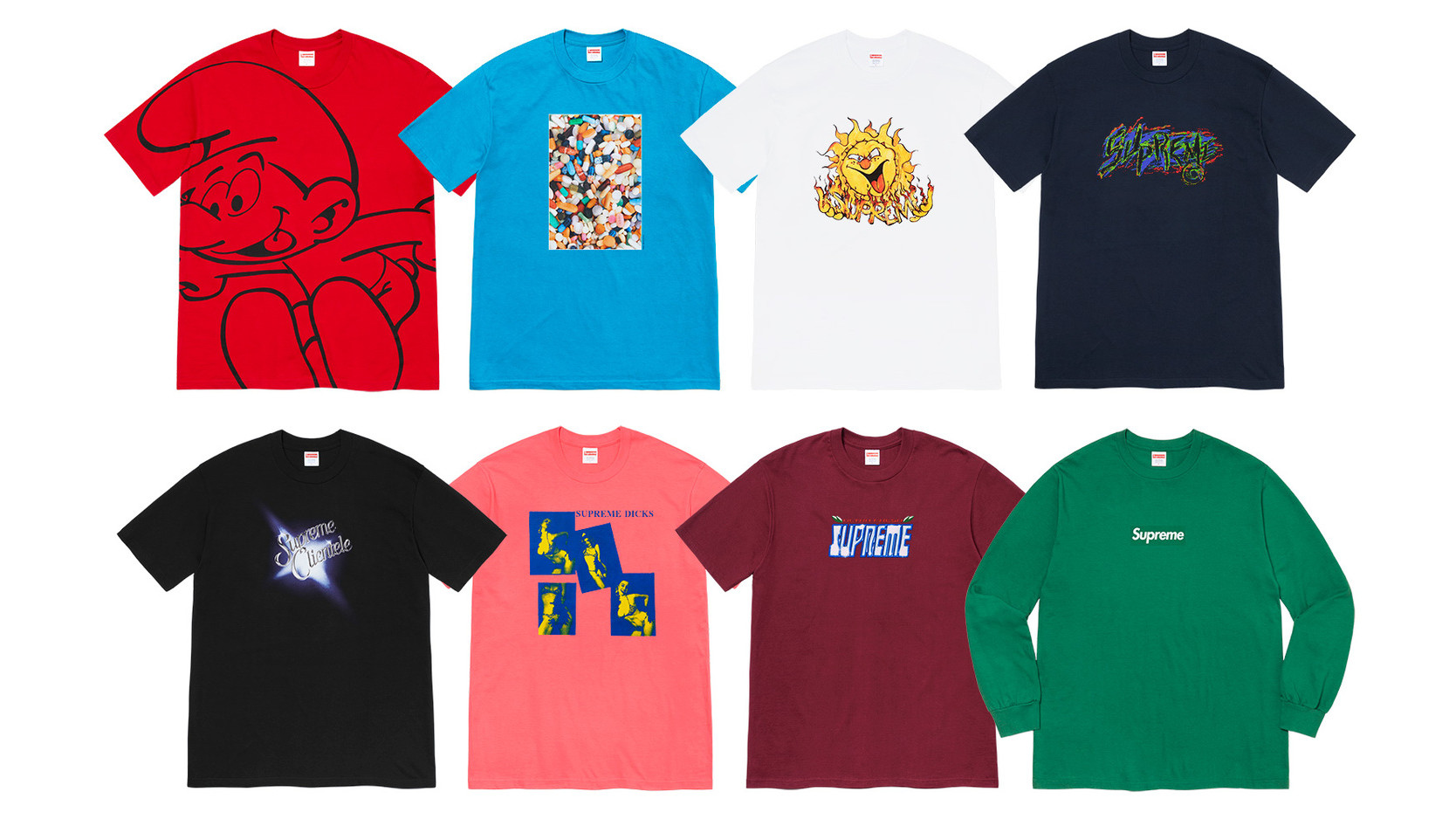 Supreme 2020 clearance t shirt