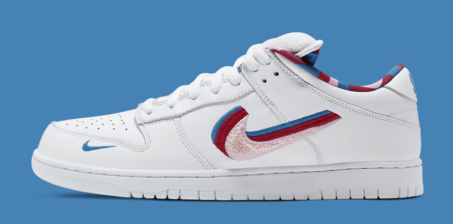 Parra x Nike SB Dunk Low CN4504 100 Lateral