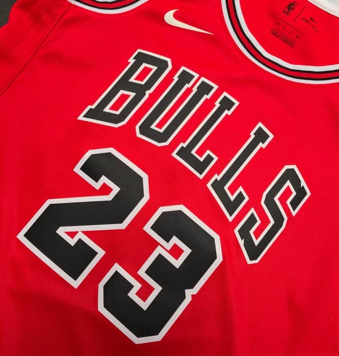 Michael Jordan Chicago Bulls Nike Jersey (Front)