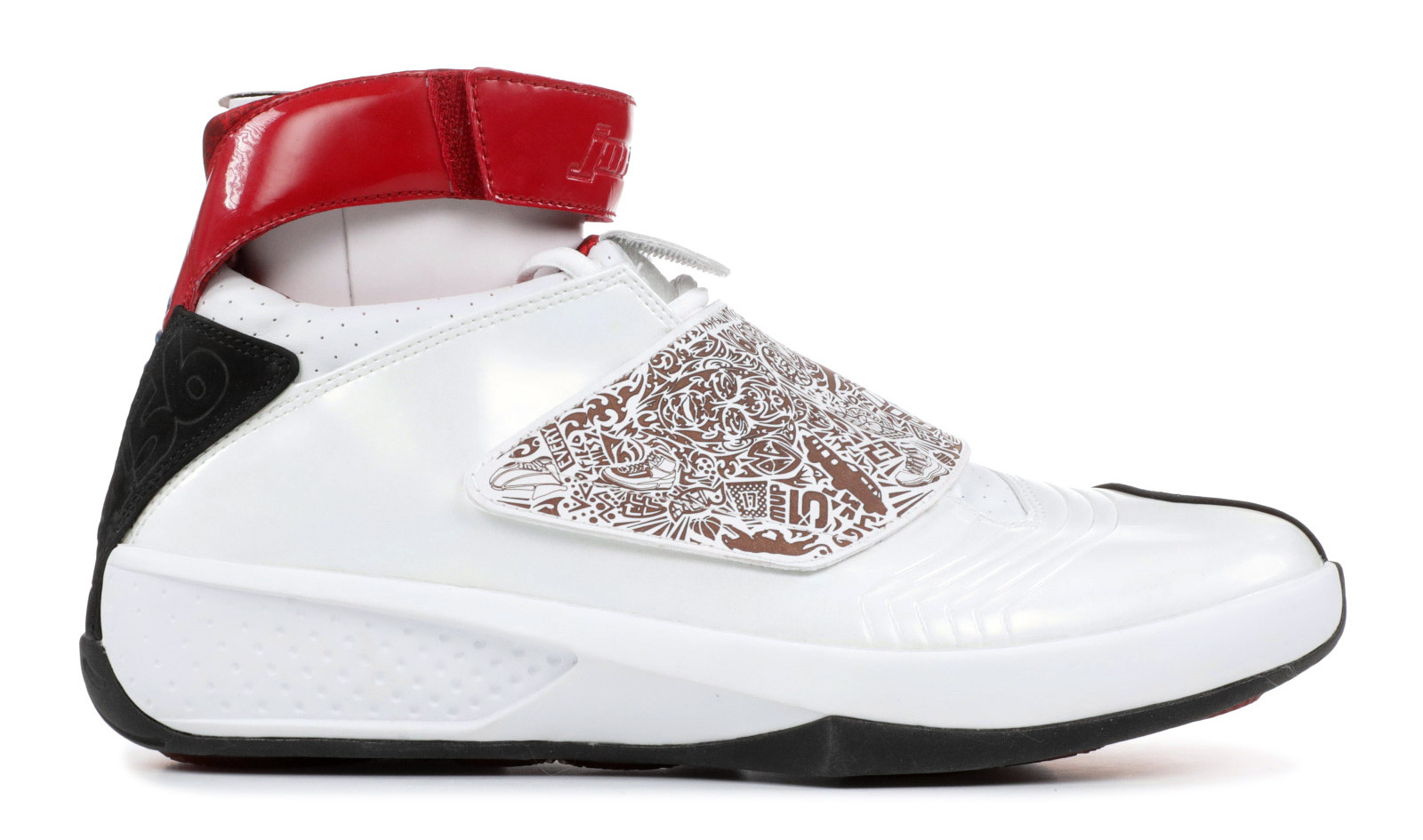 Air Jordan 20 &#x27;White/Varsity Red&#x27;