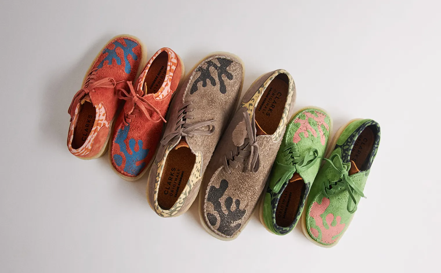 Salehe Bembury x Clarks Originals Mud Moss Lugger Collaboration