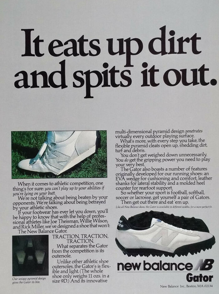 New Balance Gator Ad