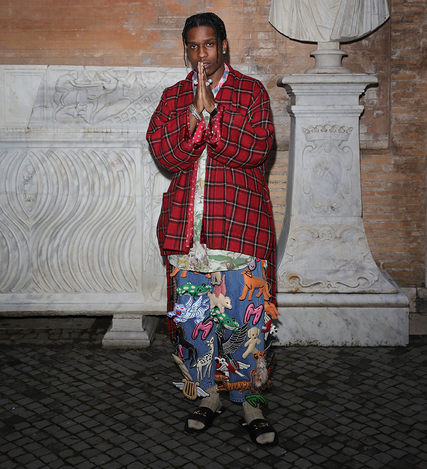 How to Wear Sandals According to Tyler the Creator ASAP Rocky