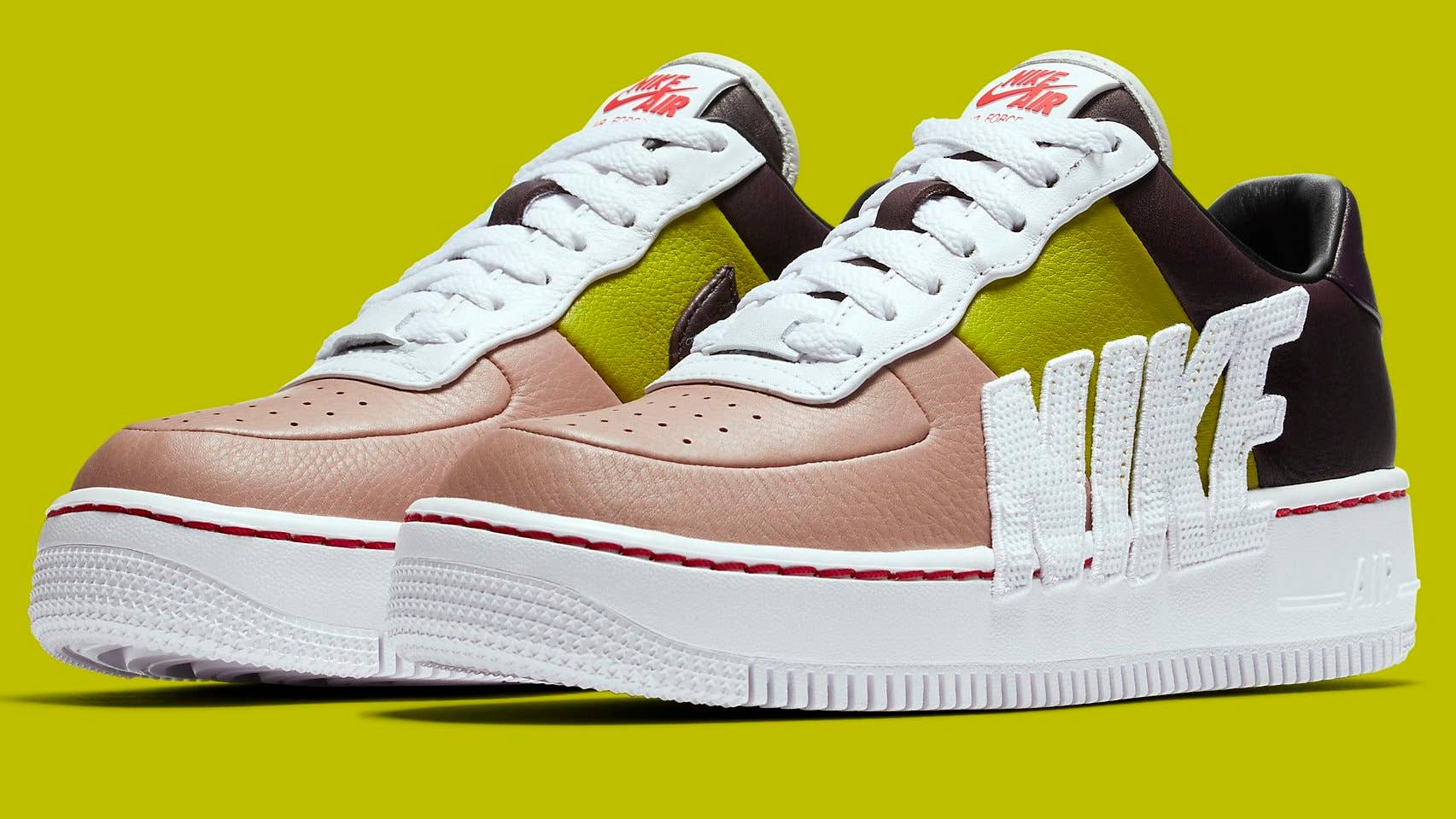 nike air force 1 low upstep lx force is female